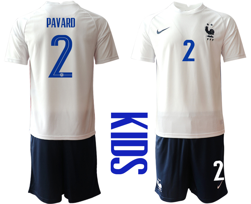 2021 France away Youth #2 soccer jerseys->youth soccer jersey->Youth Jersey